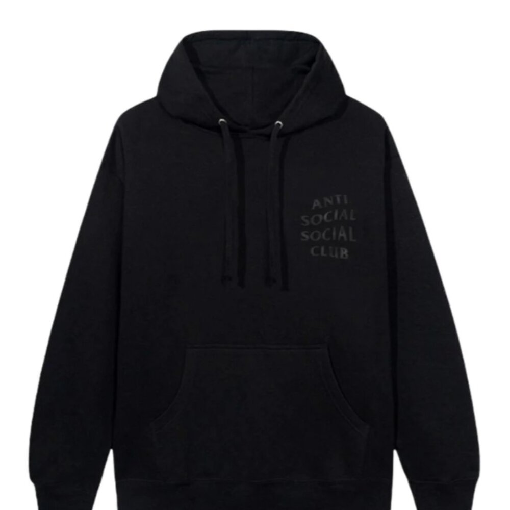 Anti Social Social Club Hell O Rose Black Hoodie (Size = Small)